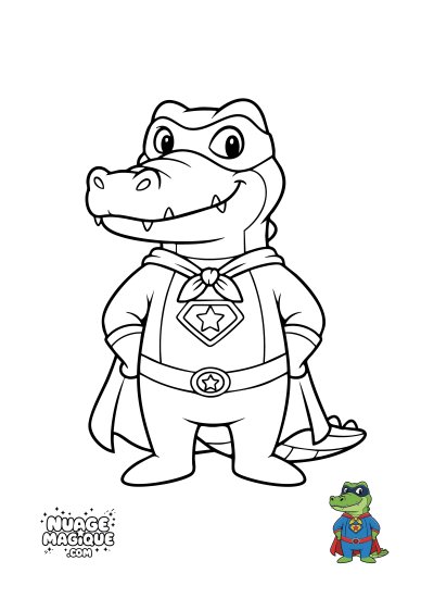 Crocodile Super-héros